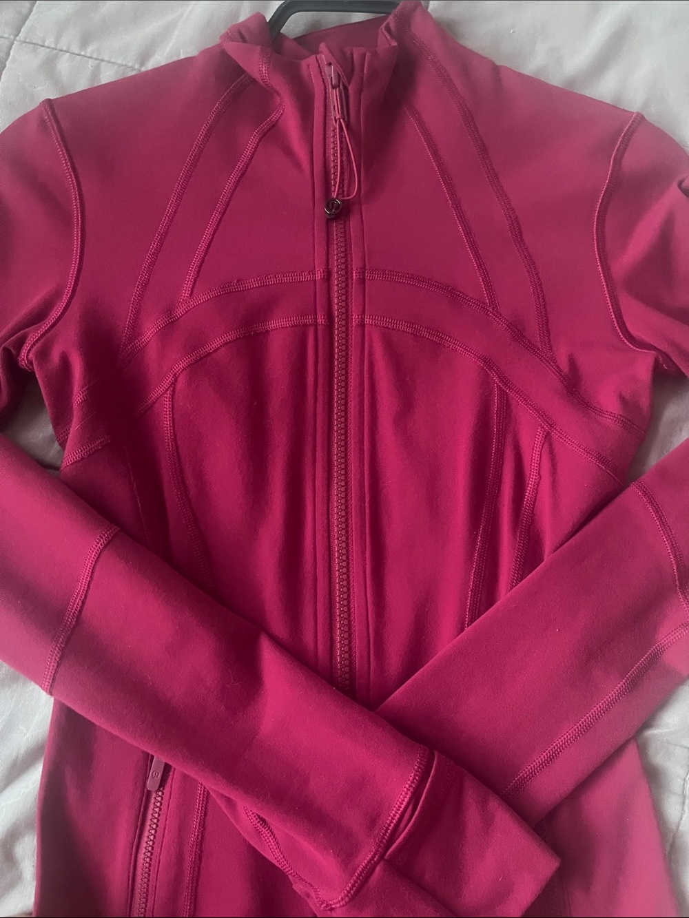 lululemon athletica Hot Pink Full-Zip Utility Jacket